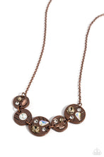 Load image into Gallery viewer, Paparazzi's Handcrafted Honor - Copper & Iridescent necklace