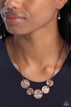 Load image into Gallery viewer, Paparazzi's Handcrafted Honor - Copper & Iridescent necklace
