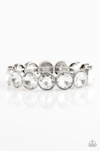 Load image into Gallery viewer, Paparazzi's Number One Knockout - White bracelet