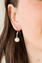 Load image into Gallery viewer, Paparazzi's Belle of the BALLROOM - Gold Pearl necklace