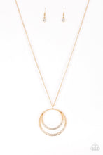 Load image into Gallery viewer, Paparazzi's Front and EPICENTER - Gold necklace