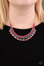 Load image into Gallery viewer, Paparazzi's A Touch of CLASSY - Pink necklace