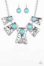 Load image into Gallery viewer, Paparazzi's Cougar - Blue necklace