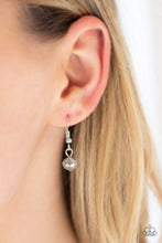 Load image into Gallery viewer, Paparazzi's Dare To Dazzle - Silver necklace (lanyard)