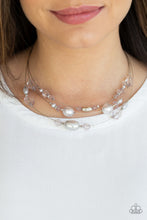 Load image into Gallery viewer, Paparazzi's Pacific Pageantry - Silver Pearl necklace