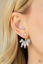 Load image into Gallery viewer, Paparazzi's Stunningly Striking - White post earrings