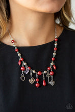 Load image into Gallery viewer, Paparazzi's Renaissance Romance -Red Pearl necklace