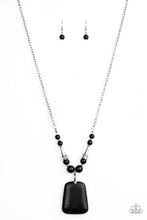 Load image into Gallery viewer, Paparazzi's Sandstone Oasis - Black necklace