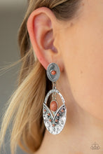 Load image into Gallery viewer, Paparazzi's Terra Tribute - Brown post earrings
