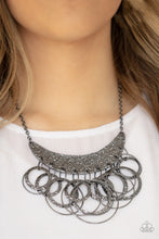 Load image into Gallery viewer, Paparazzi's Metro Eclipse - Black necklace