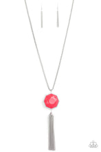 Load image into Gallery viewer, Paparazzi's Prismatically Polygon - Pink necklace