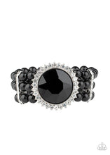 Load image into Gallery viewer, Paparazzi's Speechless Sparkle - Black bracelet