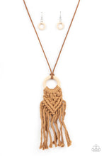 Load image into Gallery viewer, Paparazzi's Crafty Couture - Brown Urban necklace
