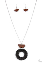 Load image into Gallery viewer, Paparazzi's Homespun Stylist - Black Urban necklace