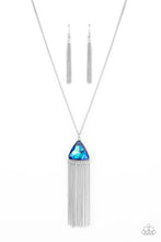 Load image into Gallery viewer, Paparazzi's Proudly Prismatic - Blue Iridescent necklace
