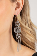 Load image into Gallery viewer, Paparazzi's Eastern Elegance - Silver earrings