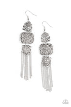 Load image into Gallery viewer, Paparazzi's Eastern Elegance - Silver earrings