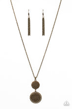 Load image into Gallery viewer, Paparazzi's Meet Me at the Garden Gate - Brass necklace
