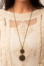 Load image into Gallery viewer, Paparazzi's Meet Me at the Garden Gate - Brass necklace