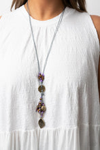 Load image into Gallery viewer, Paparazzi's Knotted Keepsake - Purple Urban necklace