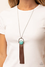 Load image into Gallery viewer, Paparazzi's Winslow Wanderer - Blue necklace