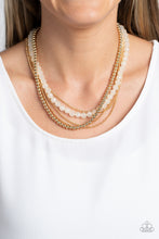 Load image into Gallery viewer, Paparazzi's Boardwalk Babe - Gold necklace