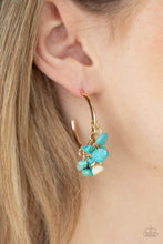 Load image into Gallery viewer, Paparazzi's Gorgeously Grounding - Gold hoop earrings