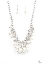 Load image into Gallery viewer, Paparazzi's Powerhouse Pose - White Pearl necklace