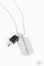 Load image into Gallery viewer, Paparazzi's Proud Patriot - Men Urban Black necklace