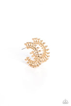 Load image into Gallery viewer, Paparazzi's The Way You Make Me Wheel - Gold hoop earrings