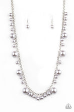 Load image into Gallery viewer, Paparazzi's There's Always Room At The Top - Silver Pearl necklace