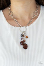 Load image into Gallery viewer, Paparazzi's Lay Down Your Charms - Brown necklace