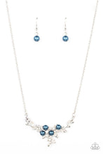 Load image into Gallery viewer, Paparazzi's Because I'm the Bridge - Blue Pearl necklace
