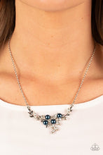 Load image into Gallery viewer, Paparazzi's Because I'm the Bridge - Blue Pearl necklace
