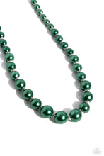 Load image into Gallery viewer, Paparazzi's Manhattan Mongul - Green Pearl Necklace
