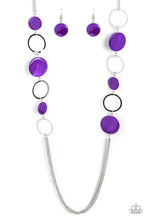 Load image into Gallery viewer, Paparazzi's Beach Hub - Purple necklace
