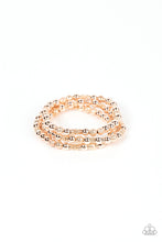 Load image into Gallery viewer, Paparazzi's Boundless Boundaries - Rose Gold bracelet
