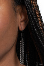 Load image into Gallery viewer, Paparazzi's Come CHAIN or Shine - Black necklace
