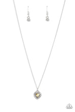 Load image into Gallery viewer, Paparazzi's Day of Love - Yellow necklace
