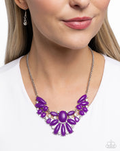 Load image into Gallery viewer, Paparazzi's Dazzling Diadem - Purple necklace ~ New Releases
