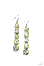 Load image into Gallery viewer, Paparazzi's Developing Dignity - Green earrings
