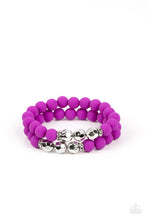 Load image into Gallery viewer, Paparazzi's Dip and Dive - Purple bracelet
