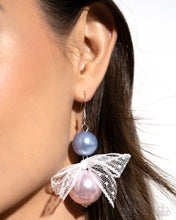 Load image into Gallery viewer, Paparazzi's Elegance Ease - Multi Pearl earrings ~ New Releases
