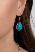 Load image into Gallery viewer, Paparazzi's Ethereal Exaggerations - Blue &amp; Iridescent necklace
