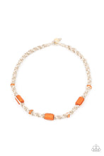 Load image into Gallery viewer, Paparazzi's Explorer Exclusive - Orange Urban Men necklace
