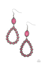 Load image into Gallery viewer, Paparazzi's Farmhouse Fashion Show - Pink earrings
