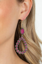 Load image into Gallery viewer, Paparazzi's Farmhouse Fashion Show - Pink earrings
