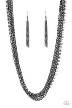 Load image into Gallery viewer, Paparazzi's Free to CHAINge My Mind - Black necklace

