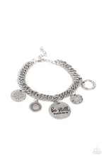 Load image into Gallery viewer, Paparazzi's GLITTER and Grace - White bracelet
