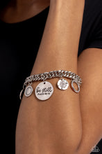 Load image into Gallery viewer, Paparazzi's GLITTER and Grace - White bracelet
